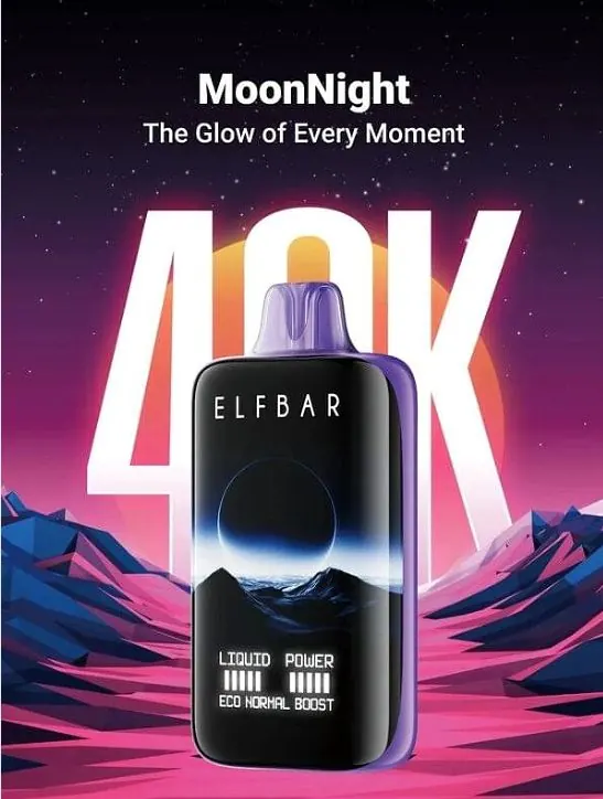 ELF  BAR                                     Moon Night 40000                           5%