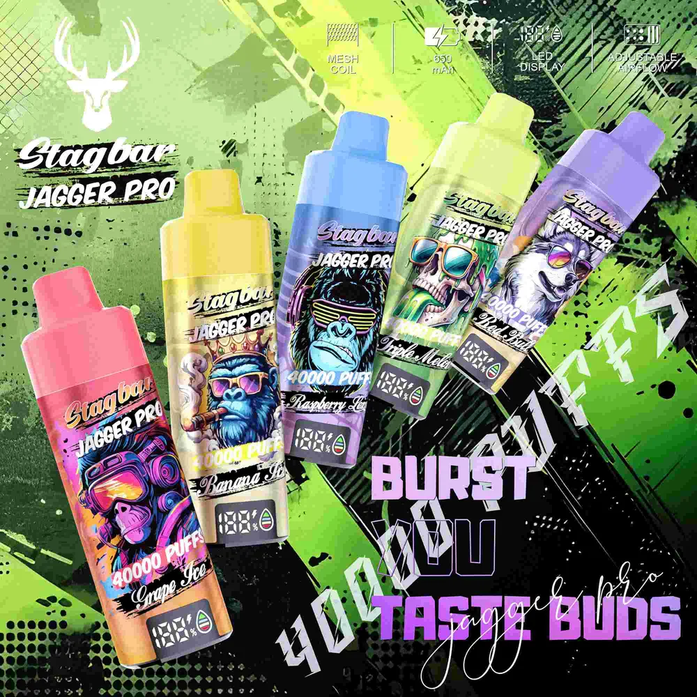 STAG BAR Jagger Pro     (40K Puffs)